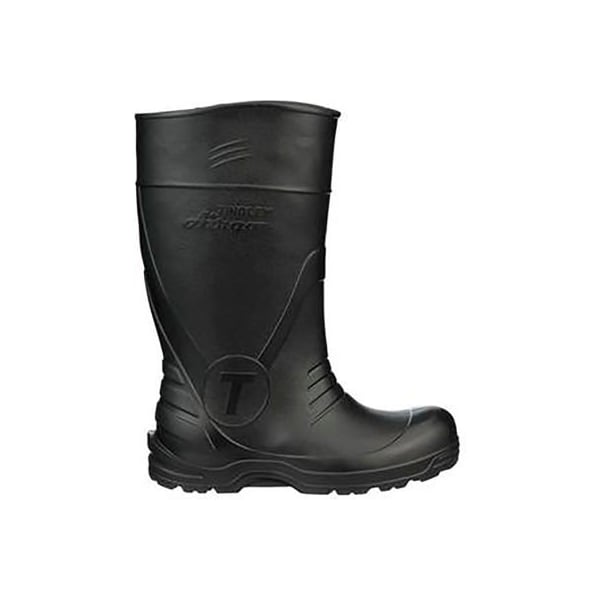 Tingley Airgo Ultra Lightweight Knee Boot, Men's Size 6, 15"H, Plain Toe, Cleated Outsole, Black 21141.06 - main
